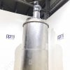 1,500 Ltr GEA Stainless Steel Jacketed Tank with Scraped Surface Mixer